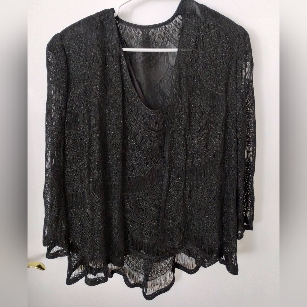 Vintage Damianou 2 piece top & jacket
